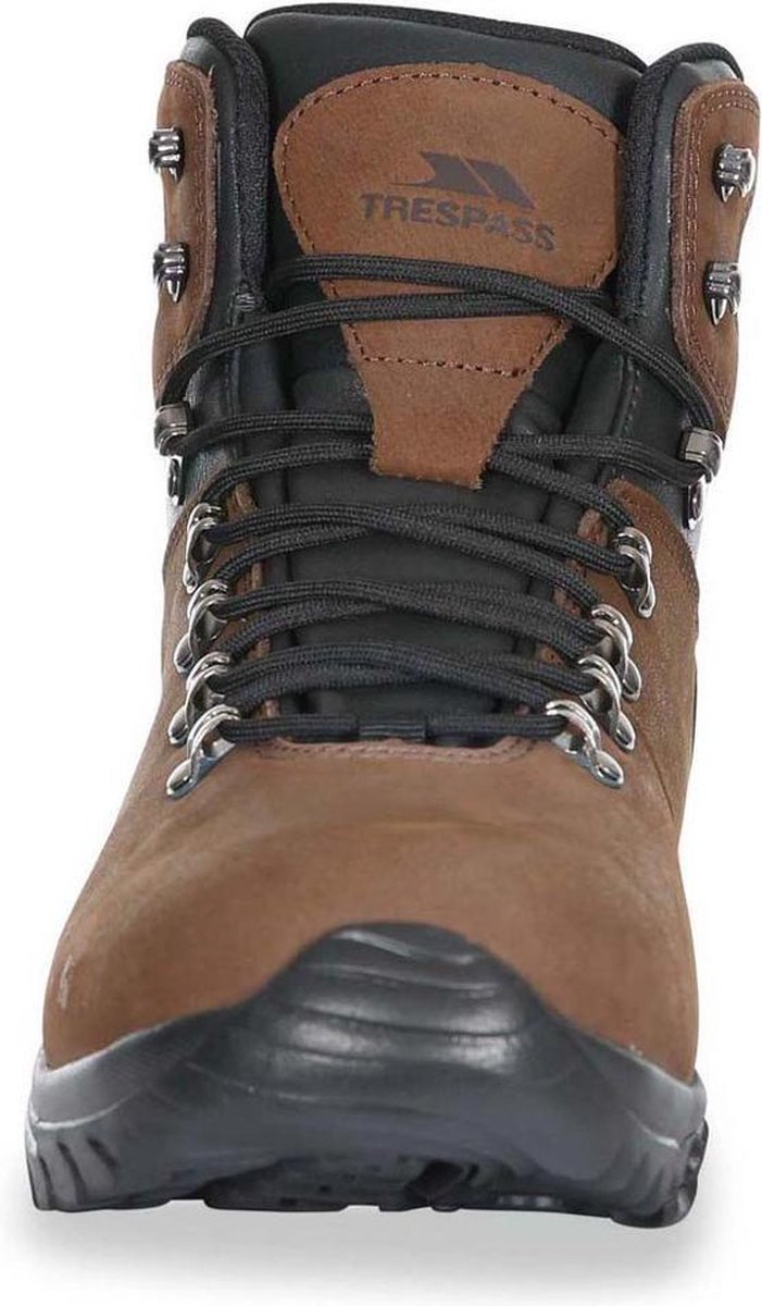 Trespass Mens Lochlyn Mid Cut Boot (Dark Brown)