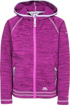 Veste polaire à capuche Zip zippée Trespass pour filles Goodness (Purple Orchid Marl)