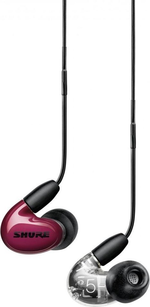 Shure AONIC 5 Headset In-ear 3,5mm-connector Rood