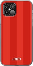 iPhone 12 Pro Hoesje Transparant TPU Case - FC Twente #ffffff