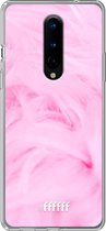 OnePlus 8 Hoesje Transparant TPU Case - Cotton Candy #ffffff