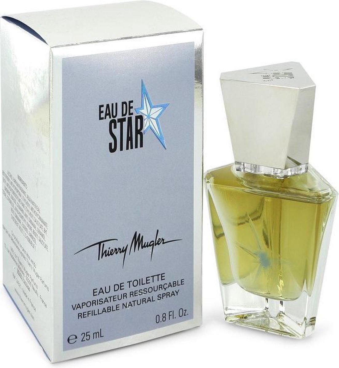 Eau De Star by Thierry Mugler 25 ml - Eau De Toilette Spray Refillable