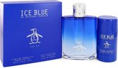 Original Penguin Ice Blue by Original Penguin   - Gift Set - 100 ml Eau De Toilette Spray + 80 ml Deodorant Stick