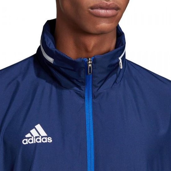adidas Tiro 19 All Weather Jacket Unisex Navy maat XS bol