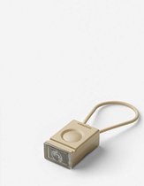 Bookman Block Fietsverlichting - LED Voorlicht - Oplaadbaar via USB - Compact Design - Beige