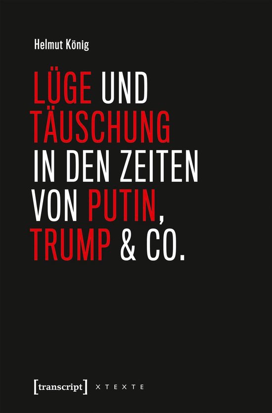 X-Texte zu Kultur und Gesellschaft - Lüge und Täuschung in ... - cover