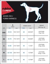 RukkaPets - Verstelbaar Hondentuig Y-model - Zwart- Medium
