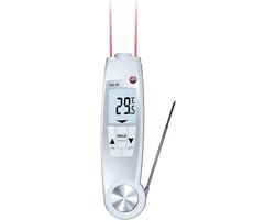 testo 104-IR Insteekthermometer (HACCP) Meetbereik temperatuur -50 tot 250 °C Sensortype NTC Conform HACCP, Contactloze