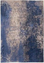 Louis de Poortere - Mad Men Cracks Vloerkleed 280x360 - Blauw