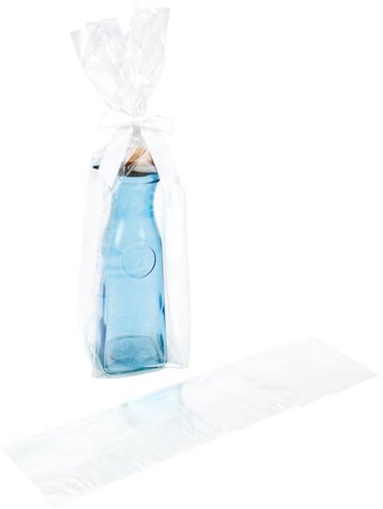 Blokbodemzakken 10 x 6 x 28cm (100 stuks) - Uitdeelzakjes — afbeelding 2