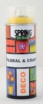 Bloemen en Hobby Sprayverf Geel Mat 400 ml (1 bus)