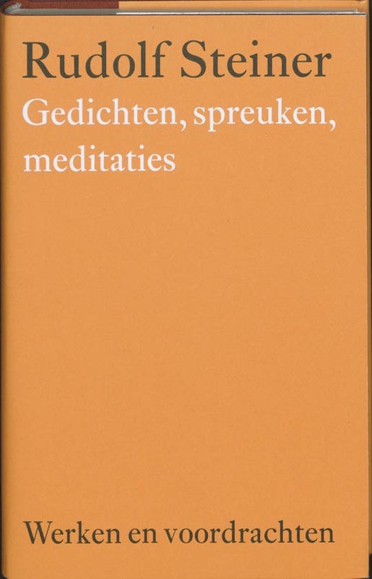 Cover van het boek 'Werken en voordrachten p / 1 gedichten enz' van Rudolf Steiner
