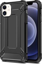 Hoesje geschikt voor iPhone 12 Mini - Back Cover Shockline Case Zwart