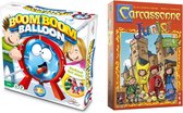Spellenbundel - Bordspel - 2 Stuks - Boom Boom Balloon & Carcassonne junior