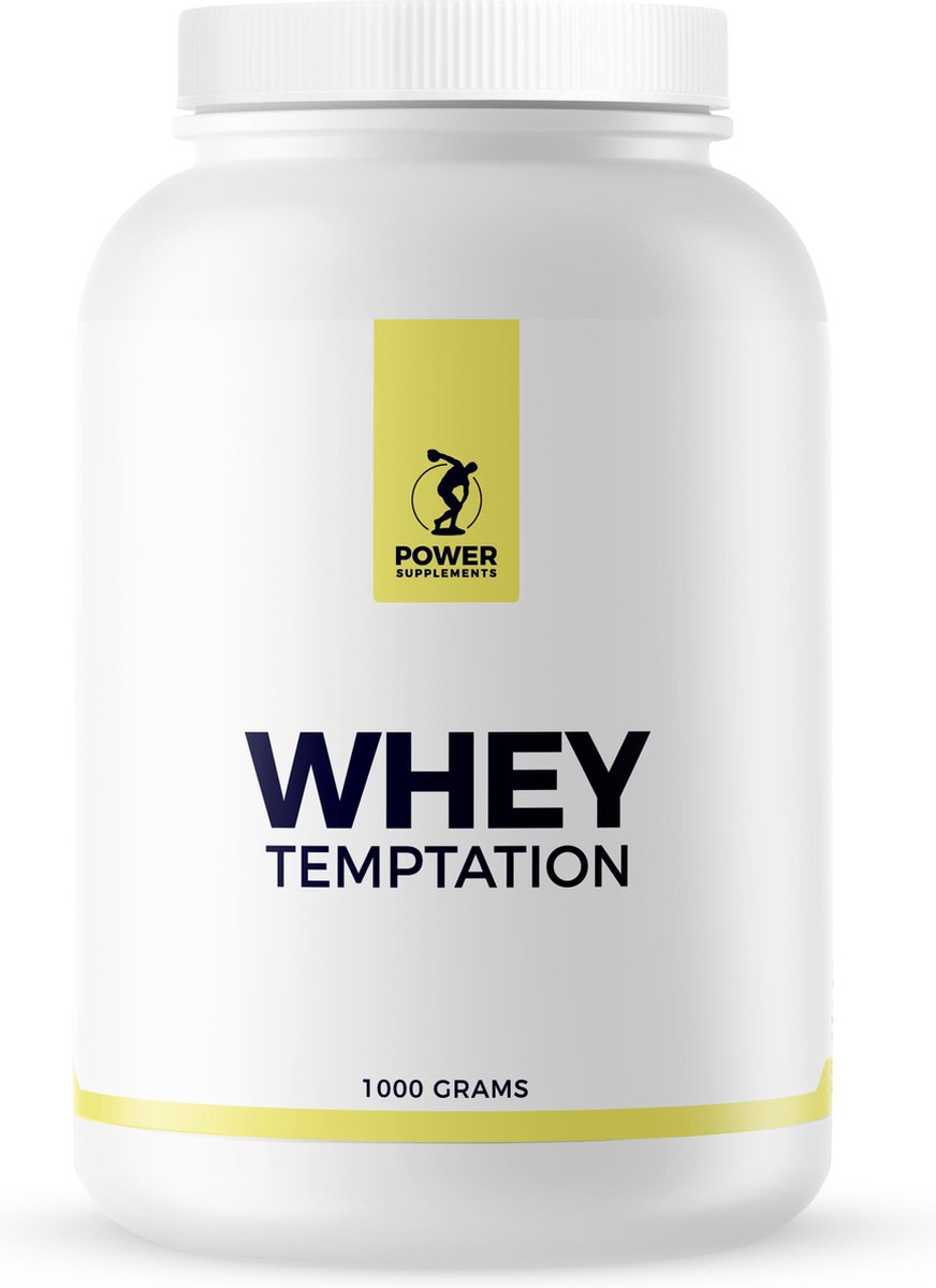 Goedkoopste Power Supplements - Whey Temptation (concentraat) - 1kg - Naturel