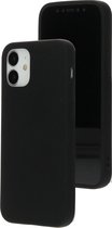 Mobiparts hoesje geschikt voor de Apple iPhone 12 Mini - Siliconen - Zwart