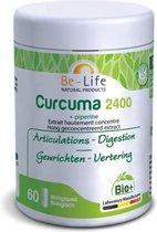 Curcuma 2400 + Piperine Bio Be Life Gel 60