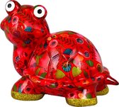 Pomme pidou Schildpad Zeppy - Spaarpot - Medium - Velvetred Strawberry Fields