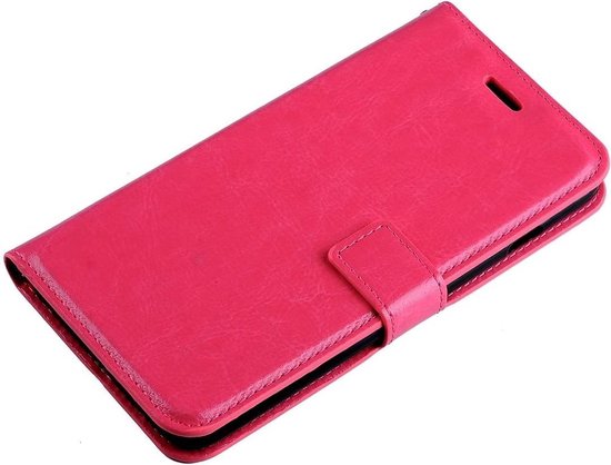 iPhone 6 Cover + 2 pièces Glas Screenprotector rose