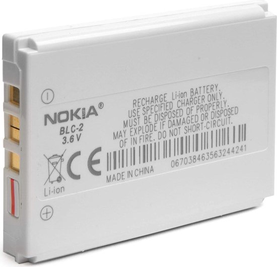 Batterie Nokia adaptée pour Nokia 3310,3330,3430,3410,3510,3510i,6800,6810  (type BLC-2). | bol