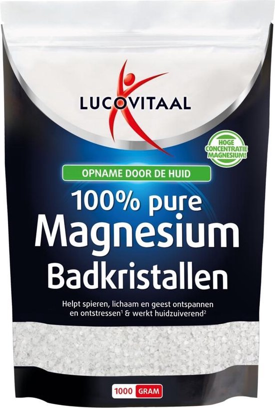 Lucovitaal Magnesium Badkristallen 1 kg | bol.com