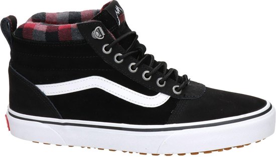 Vans Ward Hi MTE Heren Sneakers - Black/Plaid - Maat 45 | Bestel nu!