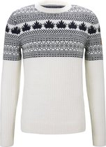 Tom Tailor Lange mouw Trui - 1022494 Wolwitecru (Maat: XXXL)