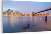 Schilderij - Brooklyn Bridge, New York — 100x70 cm