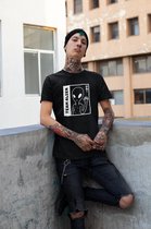 Team Alien |Goth | Monster | Japans | Alien| Otaku | Geek | Nerd | Punk | Gothic | Urban | T-Shirt Maat XL