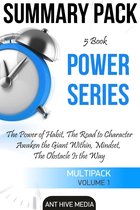 Power Series: The Power of Habit, The Road to Character, Awaken the Giant Within, Mindset, The Obstacle is The Way Summary Pack