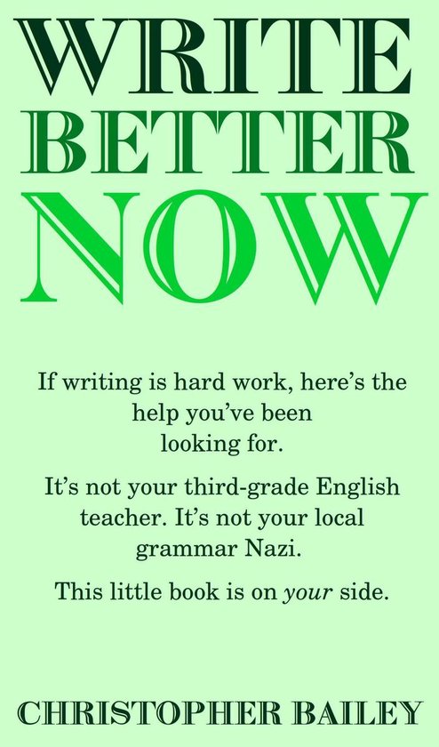 Write Better Now - cover