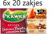 Thé Pickwick - Coffret Variation Delicious Treats - multipack 6x 20 pièces