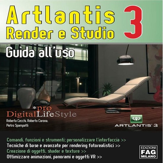 Artlantis. Render e studio 3. Guida all'uso - cover