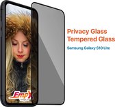 EmpX.nl Samsung Galaxy S10 Lite Privacy Glas Transparant Tempered Glass