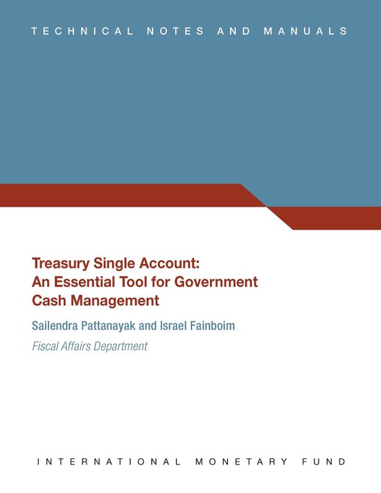 Technical Notes and Manuals 11 - Treasury Single Account: An ... - cover