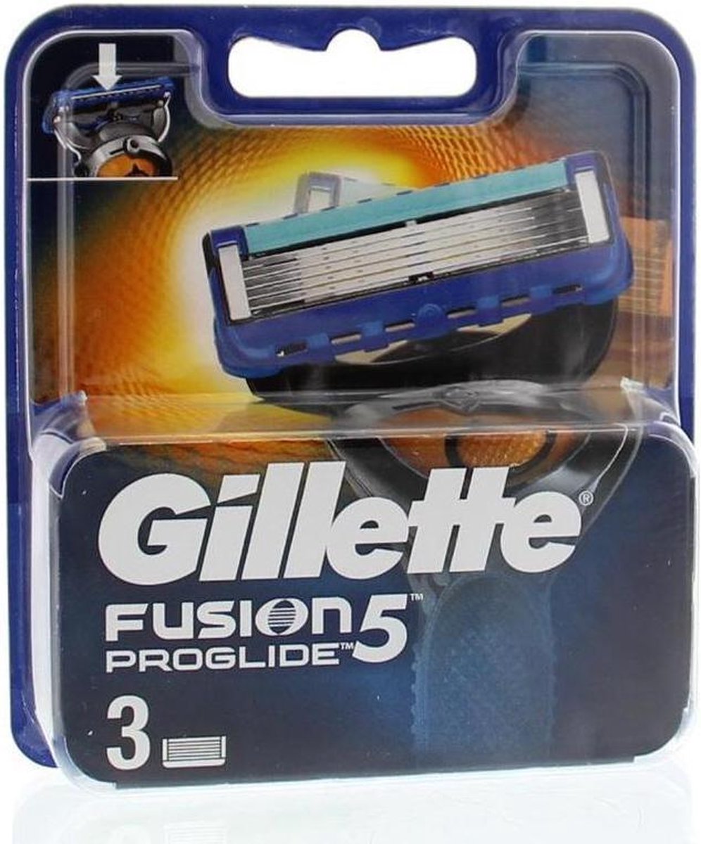 Gillette Fusion ProGlide Manual 3 stuks - Scheermesjes