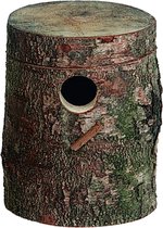 Flamingo Broednest Berk Parkieten  - Hout - 17 x 20cm
