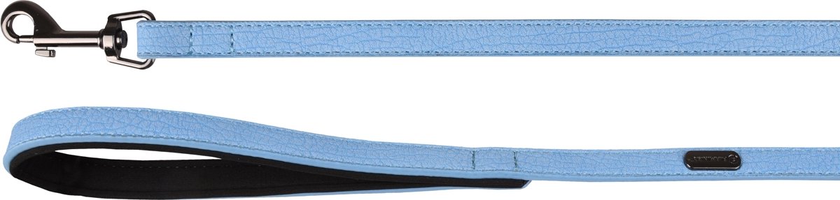Flamingo Leza Met Neopreen - Looplijn Honden - Looplijn Leza Blauw 130cm 15mm - 1st - 129442 - 1st
