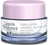 Louis Widmer Emulsion Hydro-Active UV 30 - Met Parfum Gezichtsemulsie 50 ml