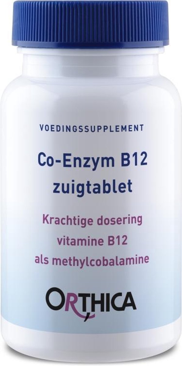 Onzorgvuldigheid Precies oog Orthica Co-Enzym B12 Zuigtablet (voedingssupplement) - 60 Zuigtabletten |  bol.com