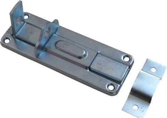 1x glissière pour cadenas / glissières à rouleaux en métal plat - 10 x 4,5  cm -... | bol.com