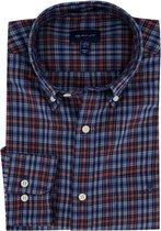 Gant Overhemd Blauw M Heren