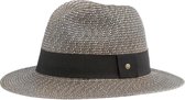 Zonnehoed UV bescherming UPF50+ Mannen & Vrouwen Beau Fedora - Maat: 58cm verstelbaar - Kleur: Mixed Zwart