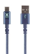 Xtorm Original USB naar USB-C kabel - 1 meter - Blauw