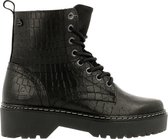 Bullboxer 750M80661 Ankle Boot Women Black Croco 39