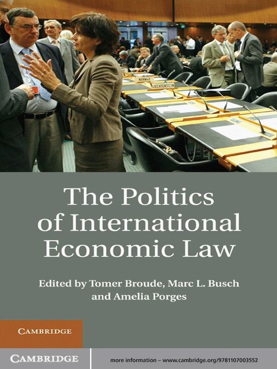 The Politics of International Economic Law - cover