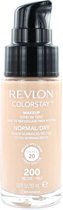 Revlon Colorstay Foundation With Pump Dry Skin 200 Nude