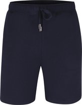 Gotzburg heren lounge broek kort (middeldik) - blauw -  Maat: 3XL