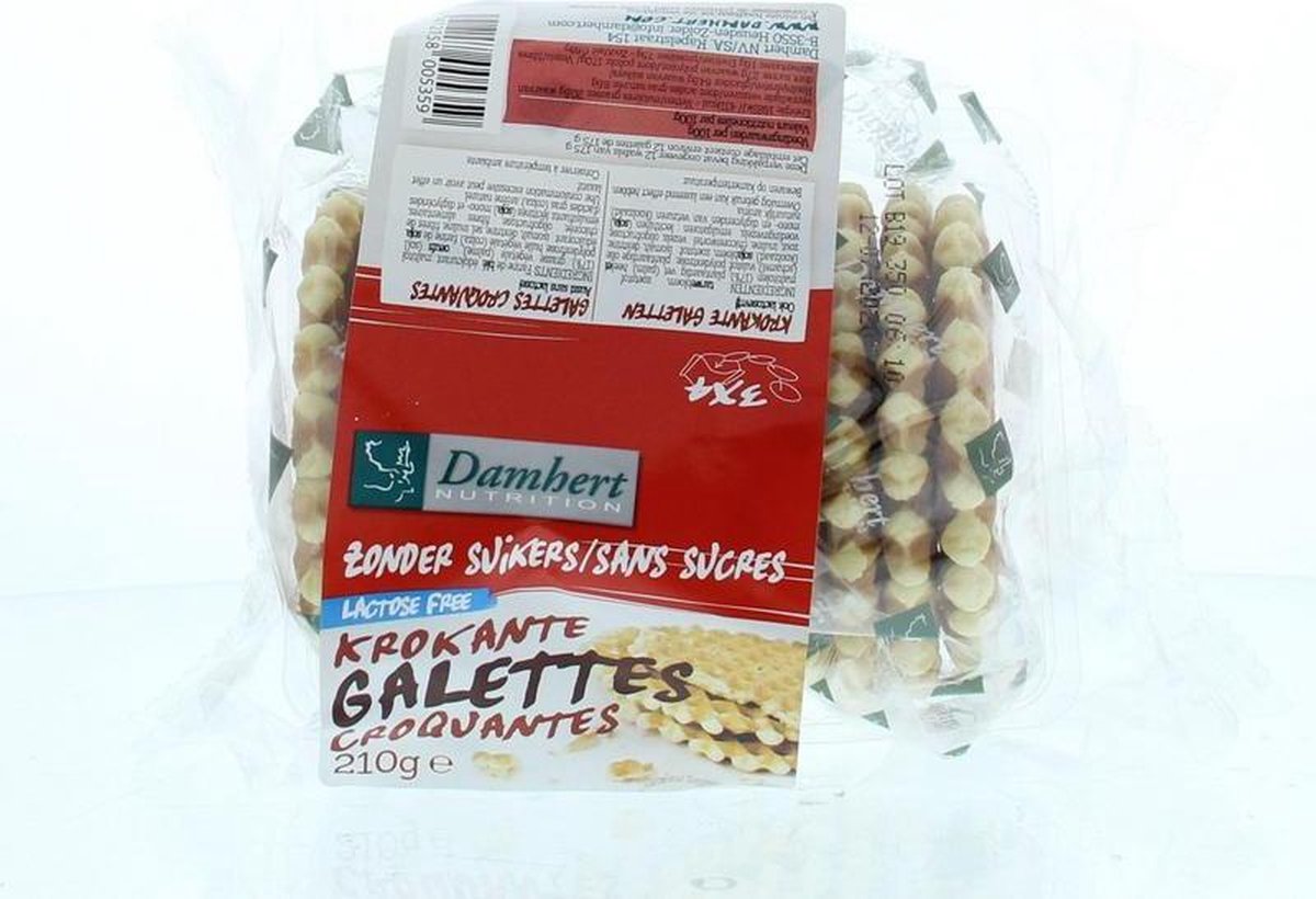 Damhert Krokante galetten 210 gram