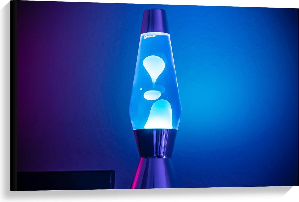 Lavalamp Blauw Balvi lavalamp/speaker Glitter 42 cm aluminium zilver